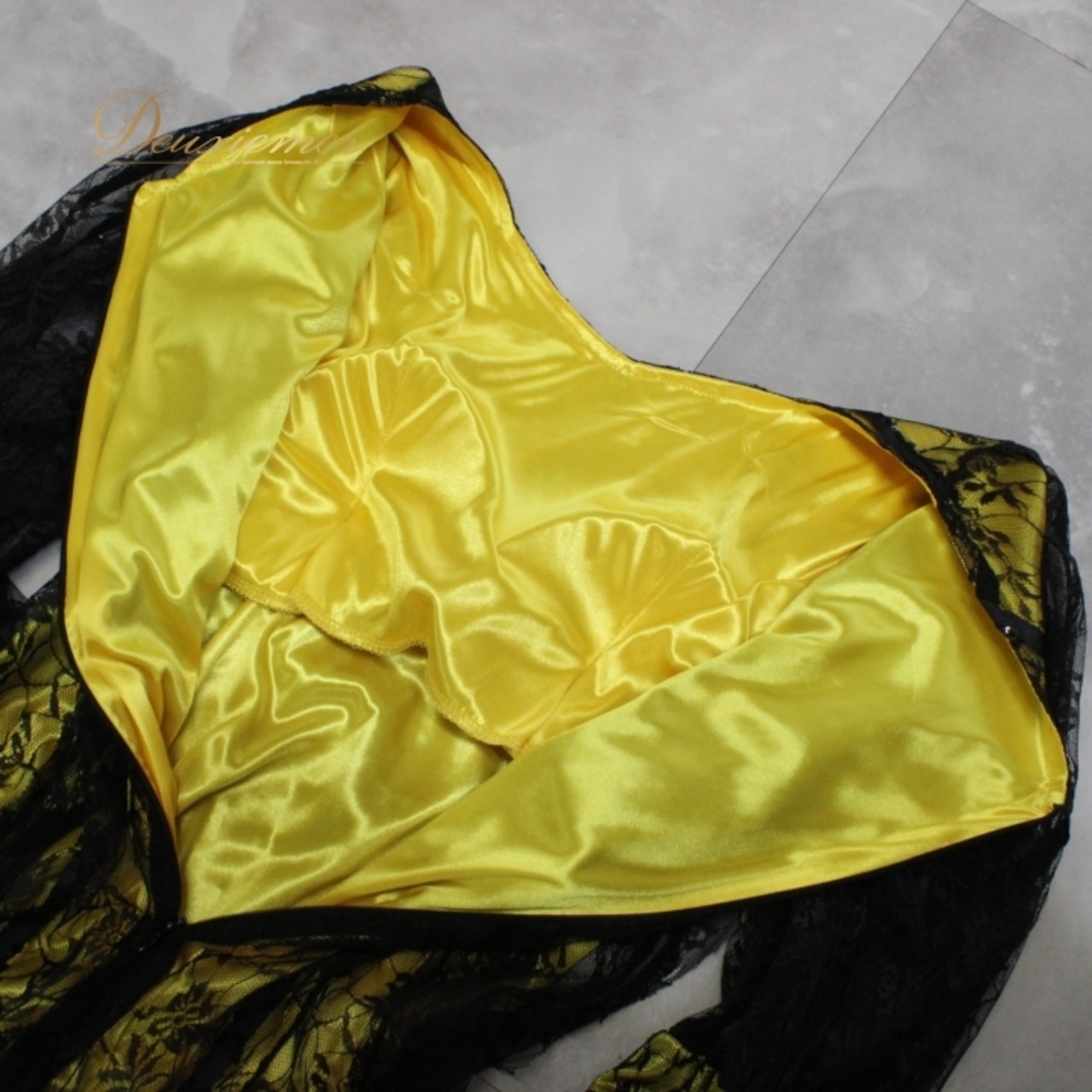 社交ダンス 衣装 スタンダード ドレス ワンピース パーティドレス un×Ⅱ 黄色 黒 ブラック系 イエロー系 レース 花柄 長袖 バイカラー ロングドレス パーティー ワンピース スパンコール 派手 おしゃれ エレガント フォーマル ダンス衣装 レディース ルームウェア きれいめ 大人可愛い 謝恩会 冠婚葬祭 旅行 結婚式 用途多様 お洒落 体型カバー セクシー 透け感 伸縮性