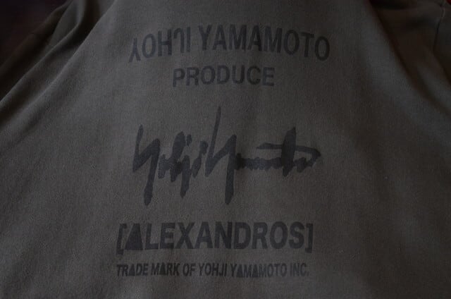 Yohji Yamamoto × Alexandros パーカー | goodbadstore