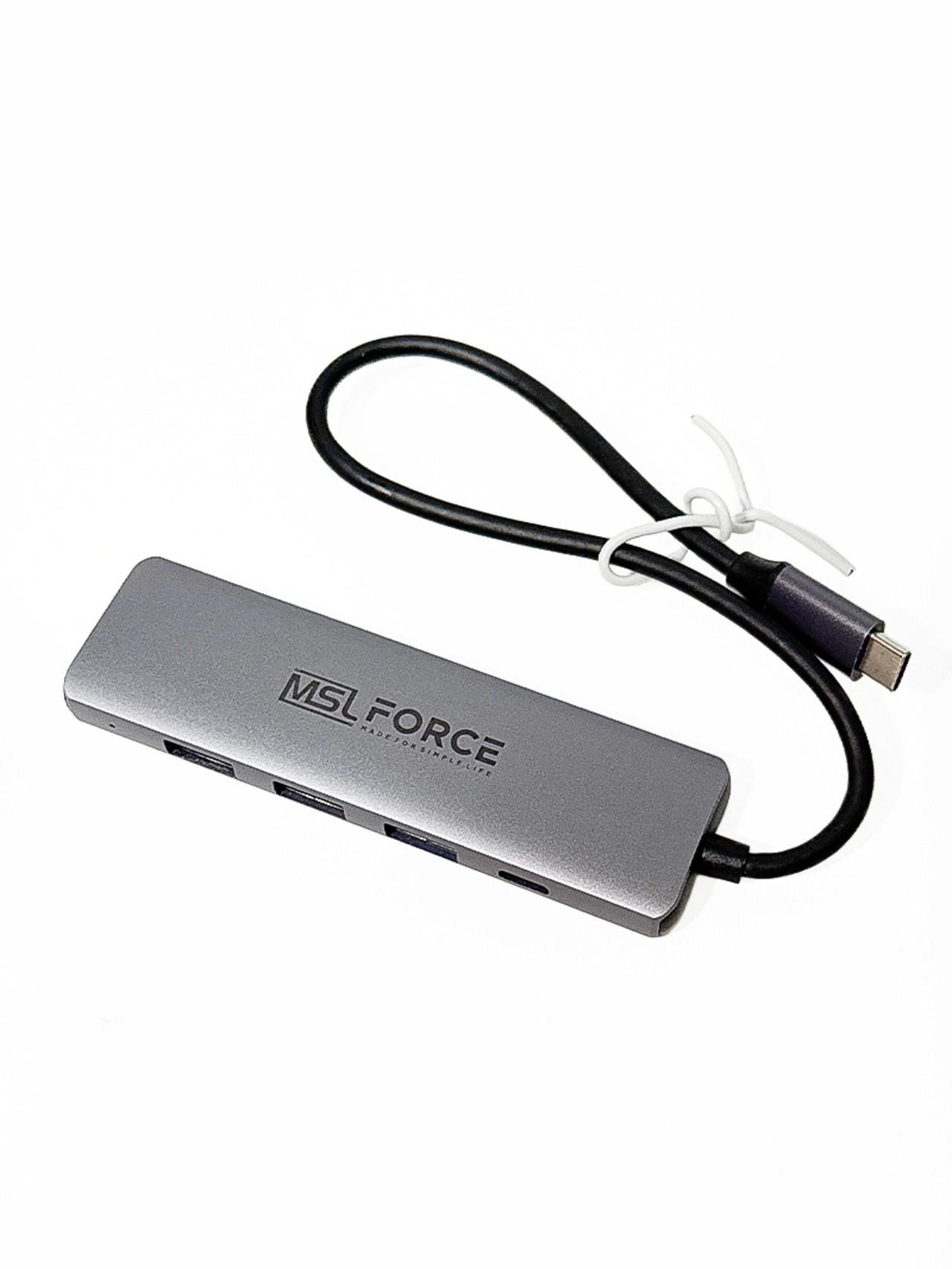 MSL FORCE USB-C 5in1 多機能ハブ 5Gbps USB3.0/2.0 4K@30Hz 急速充電 HDMI 動作品