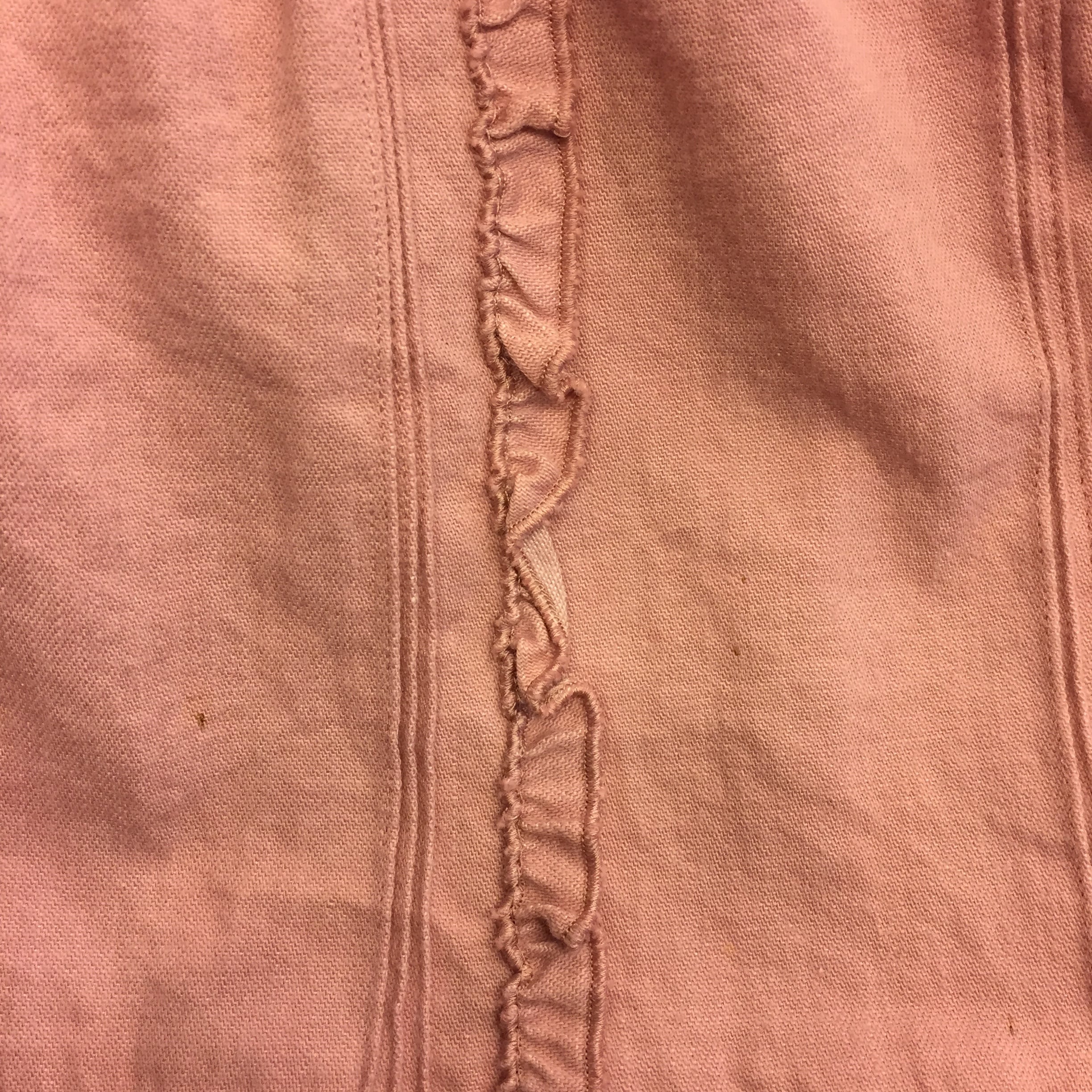 カネコイサオ総フランスレースフリルスカート茶ピンクハウスワンダフルワールド KANEKO ISAO WONDERFUL WORLD Pink Skirt | インポート古着 GEORGE AND