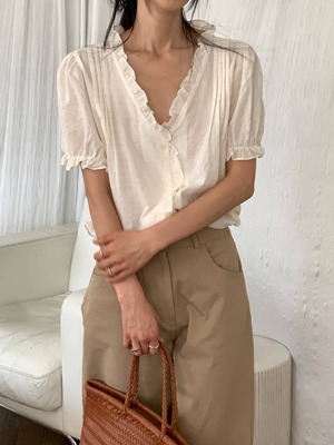 (予約)All over / Nice Blouse / 2color