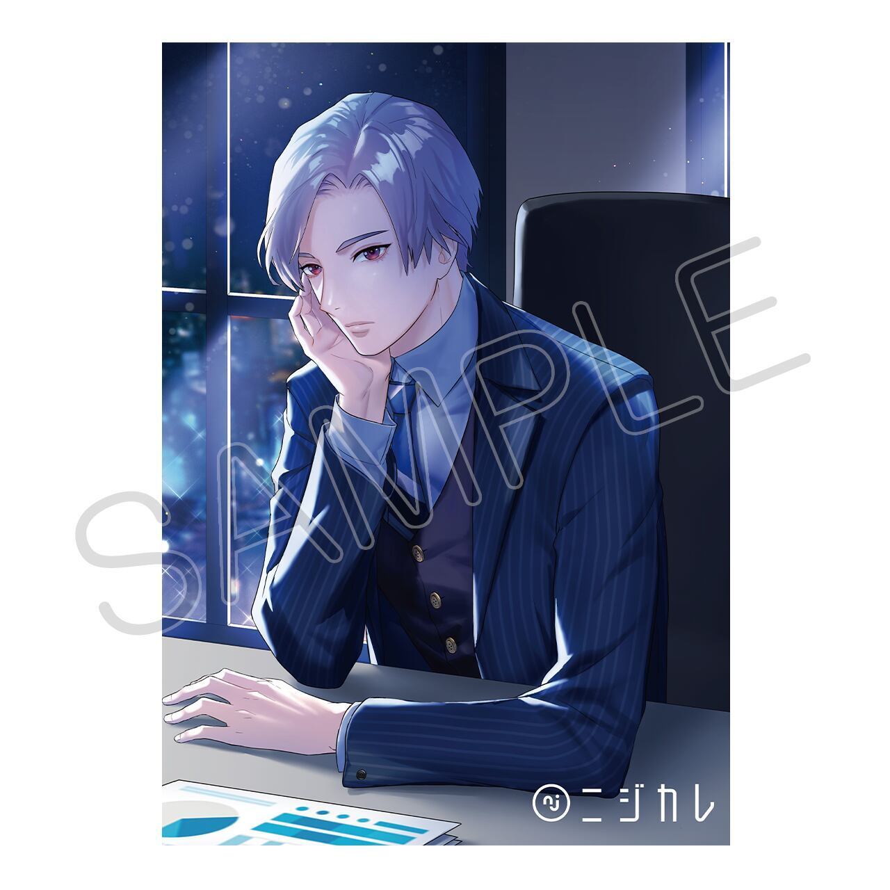 ニジカレ キャラクター単独ポスター 碧巴月