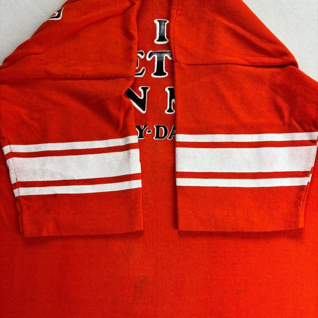 70s CHAMPION ハーレーダビッドソン フットボールT Tシャツ XL | UC