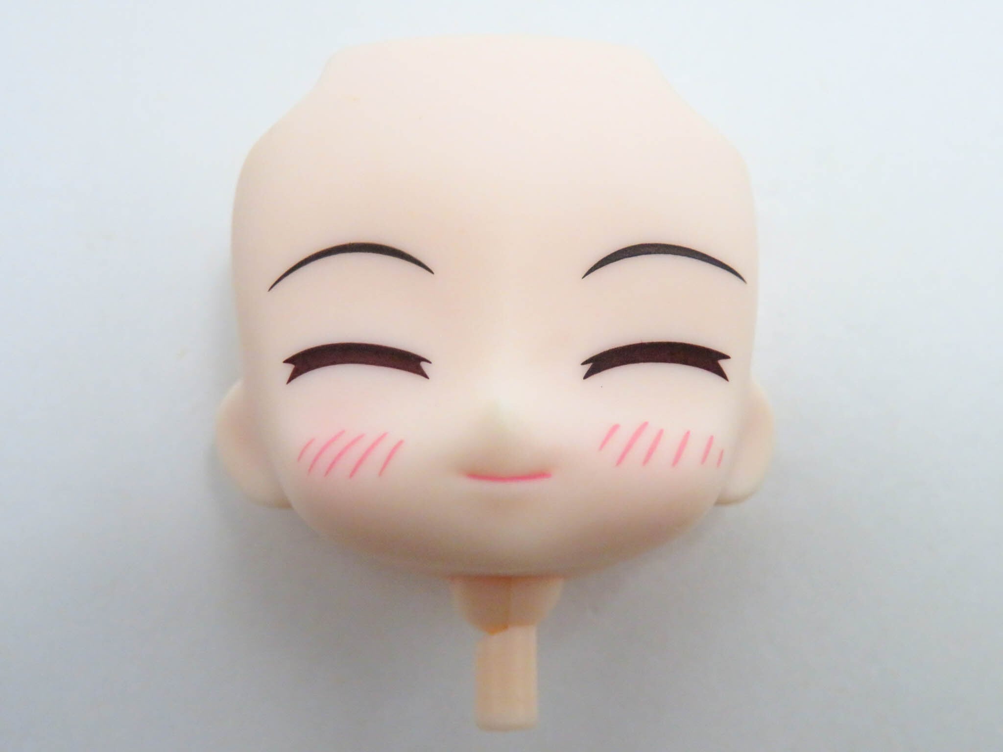 再入荷(A-ランク)【221】 七咲逢 顔パーツ 喜び顔(目閉じ) ねんどろいど