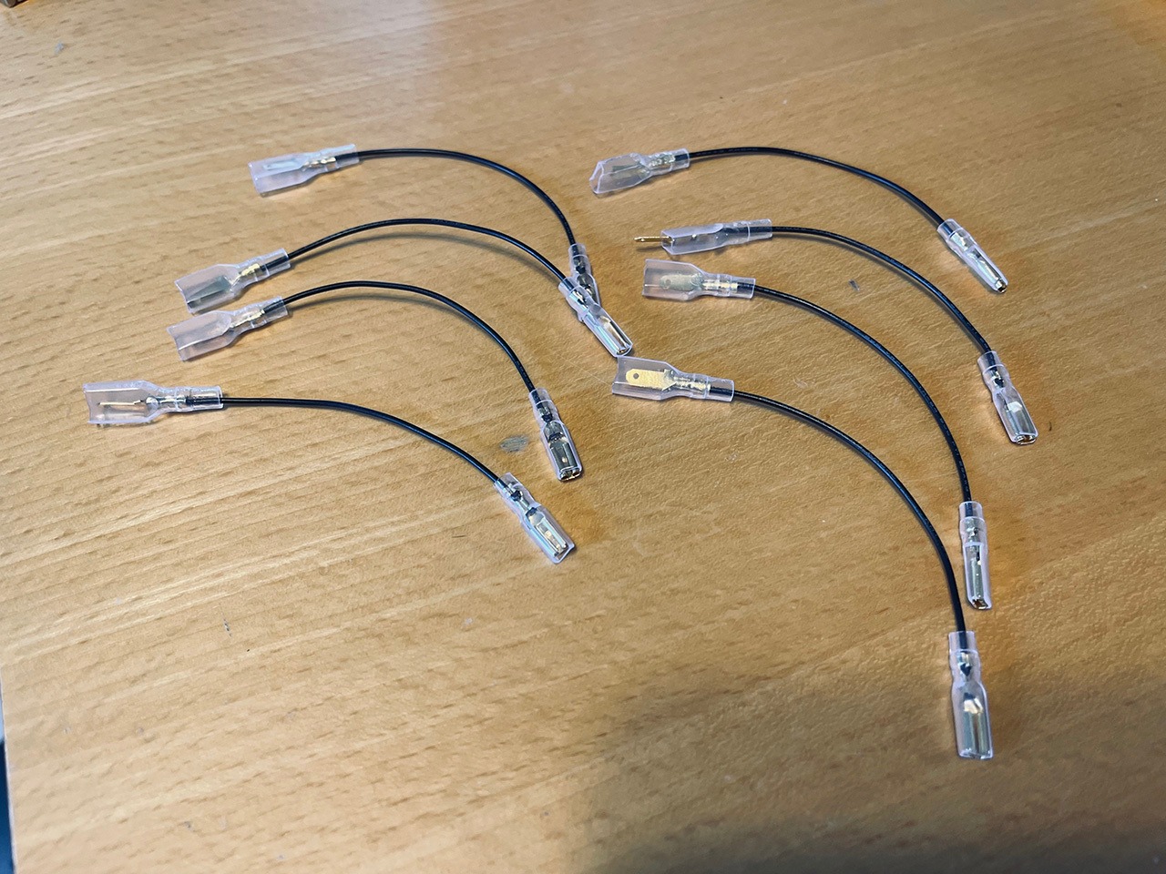 ファストン端子110型延長ケーブル