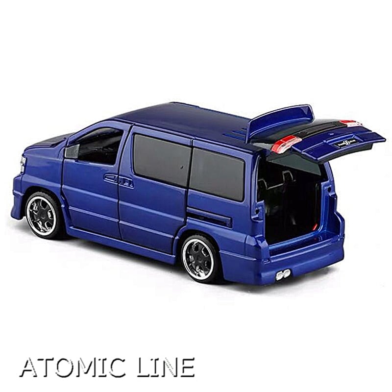ニッサン 日産 エルグランド 1/32 ミニカー 全3色 ライト点灯 エンジン ニッサン 日産 エルグランド 1/32 ミニカー 全3色 ライト点灯 エンジン