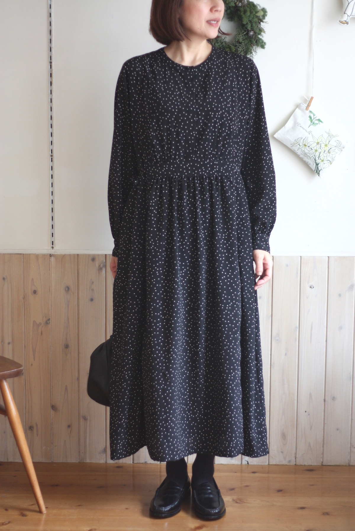 Porter des boutons ポルテデブトン ドットワンピース(2024-25 Winter 