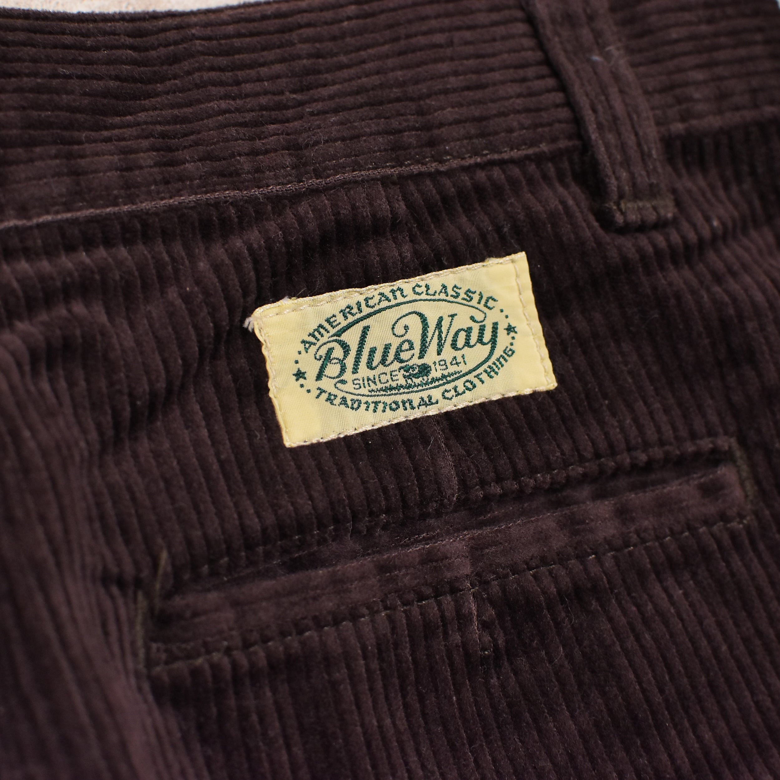 90s～ Japan BlueWay corduroy pants | 古着屋 grin days memory