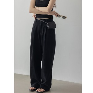 High-waisted wide pants ◇3colors 1890