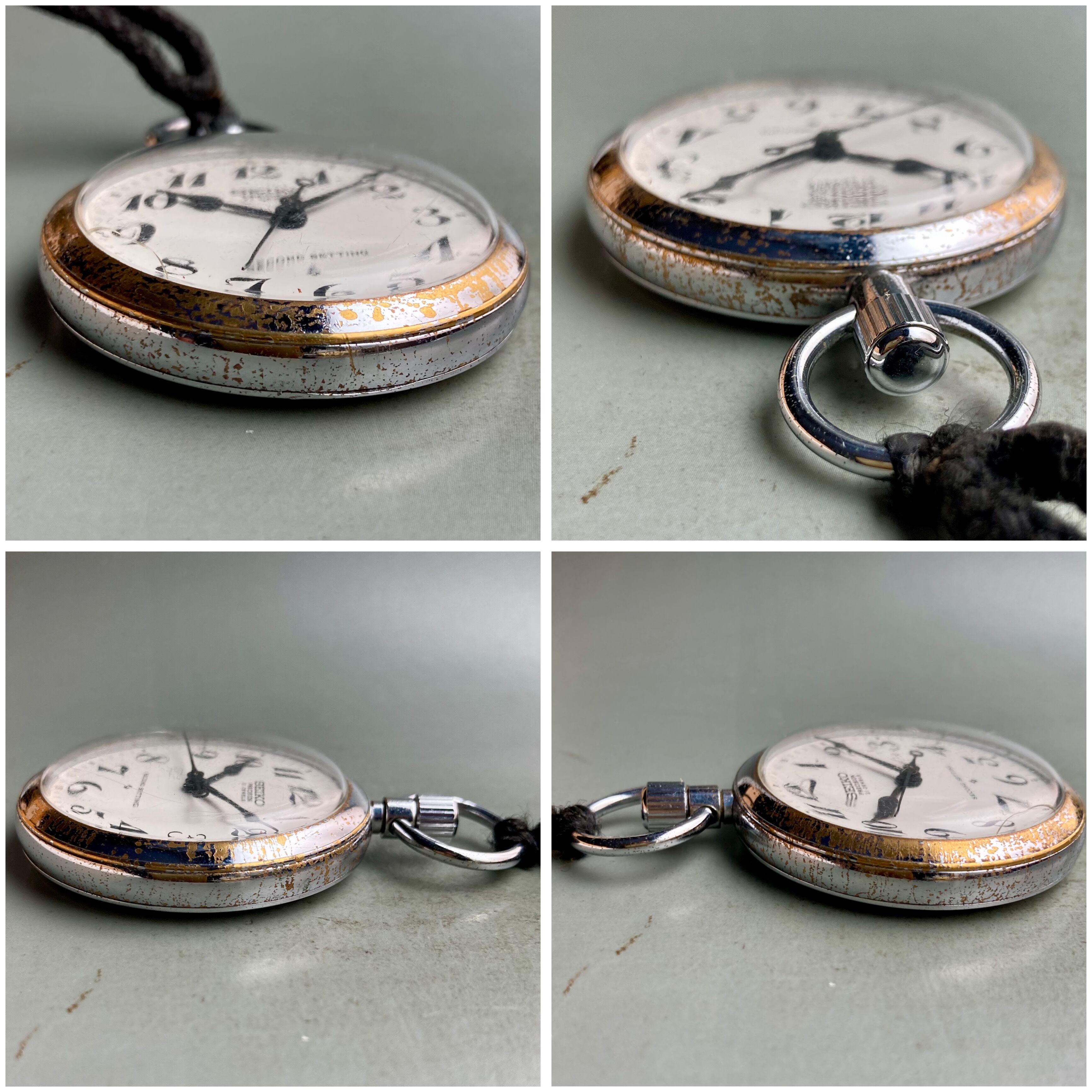 鉄道　懐中時計　東北鉄 動作品】セイコー 懐中時計 1972年 昭和47年 東北鉄 手巻き 鉄道