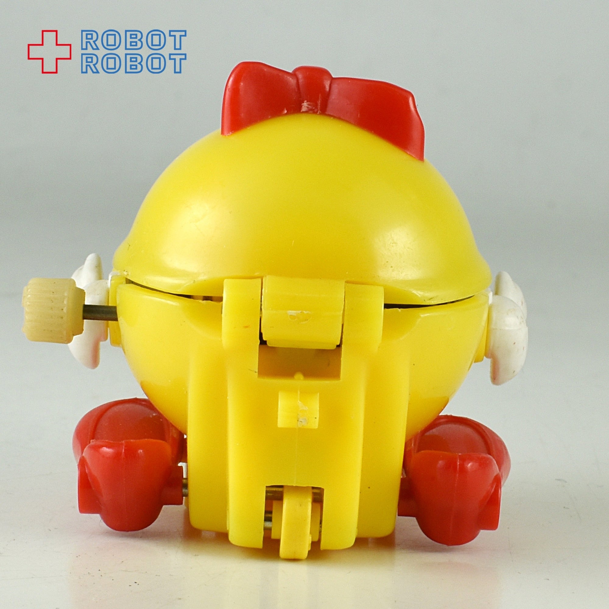 パックマン　ねじ巻き　ゼンマイ　フィギュア　ジャンク　故障品 トミー ゼンマイ ミズ・パックマン | ROBOTROBOT