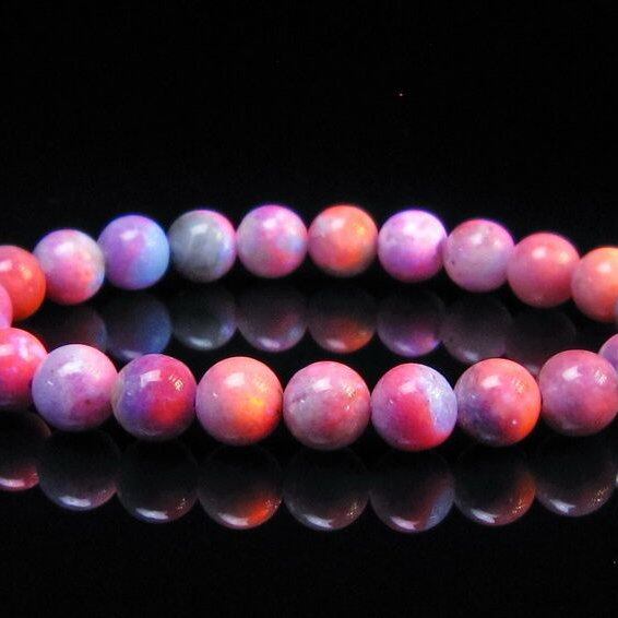 ハックマナイト ブレスレット 8mm 一点物 メール便可 111-49439