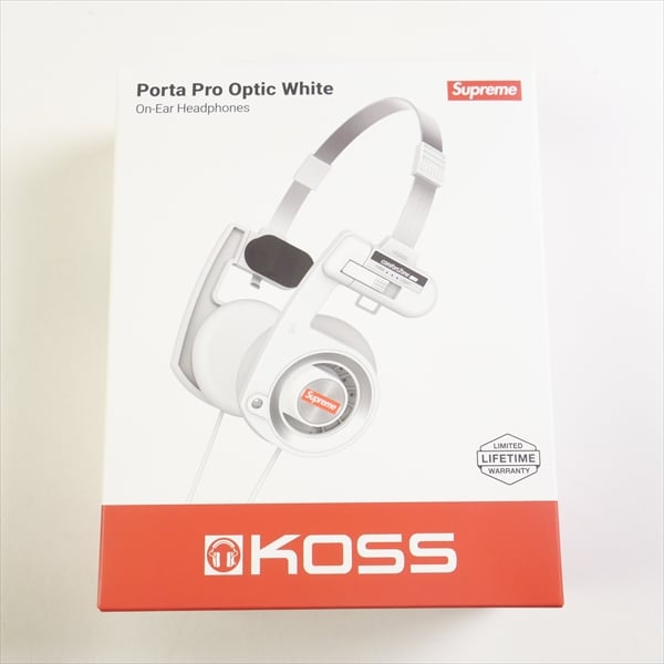 Size【フリー】 SUPREME シュプリーム ×Koss Portapro 23AW Headphones White ヘッドフォン 白  【新古品・未使用品】 20777249