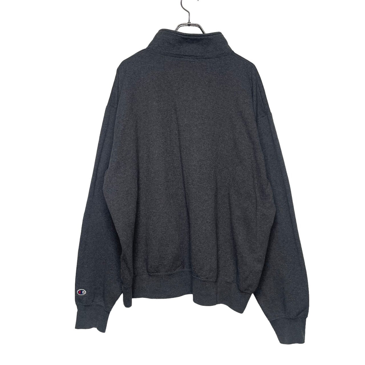 champion ハーフジップスウェット 2XL 刺繍 | 古着屋OLDGREEN