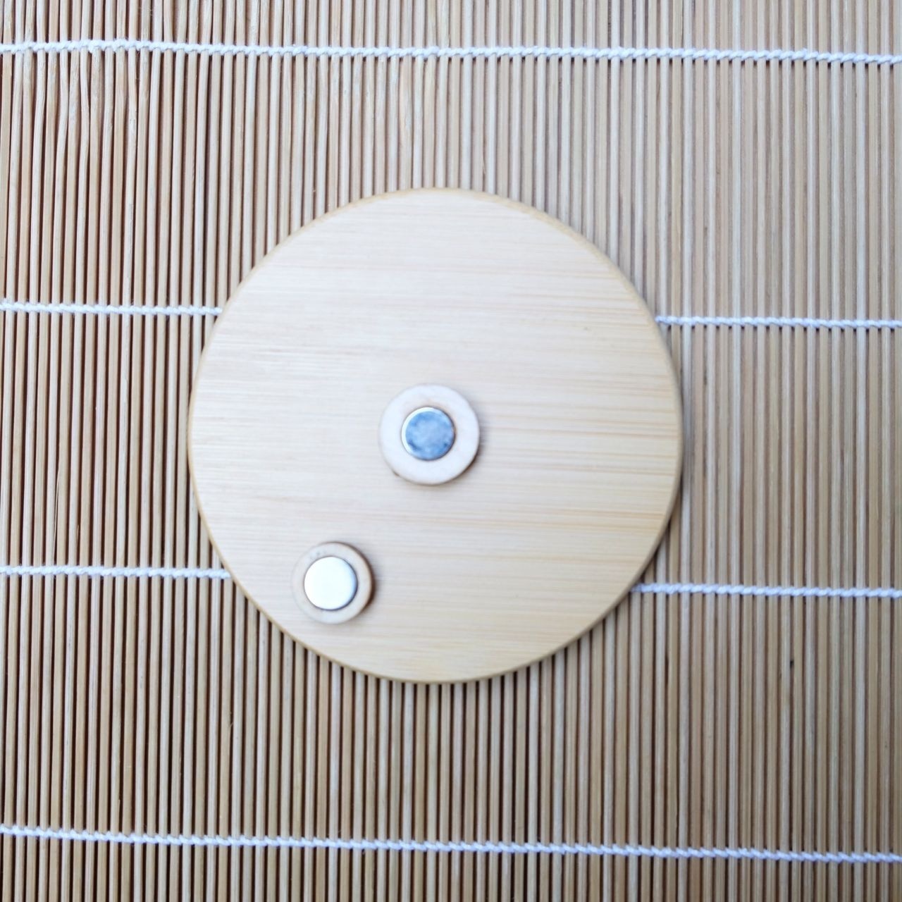 【インテリアART】すだれアートパネル 梅 赤 マグネット