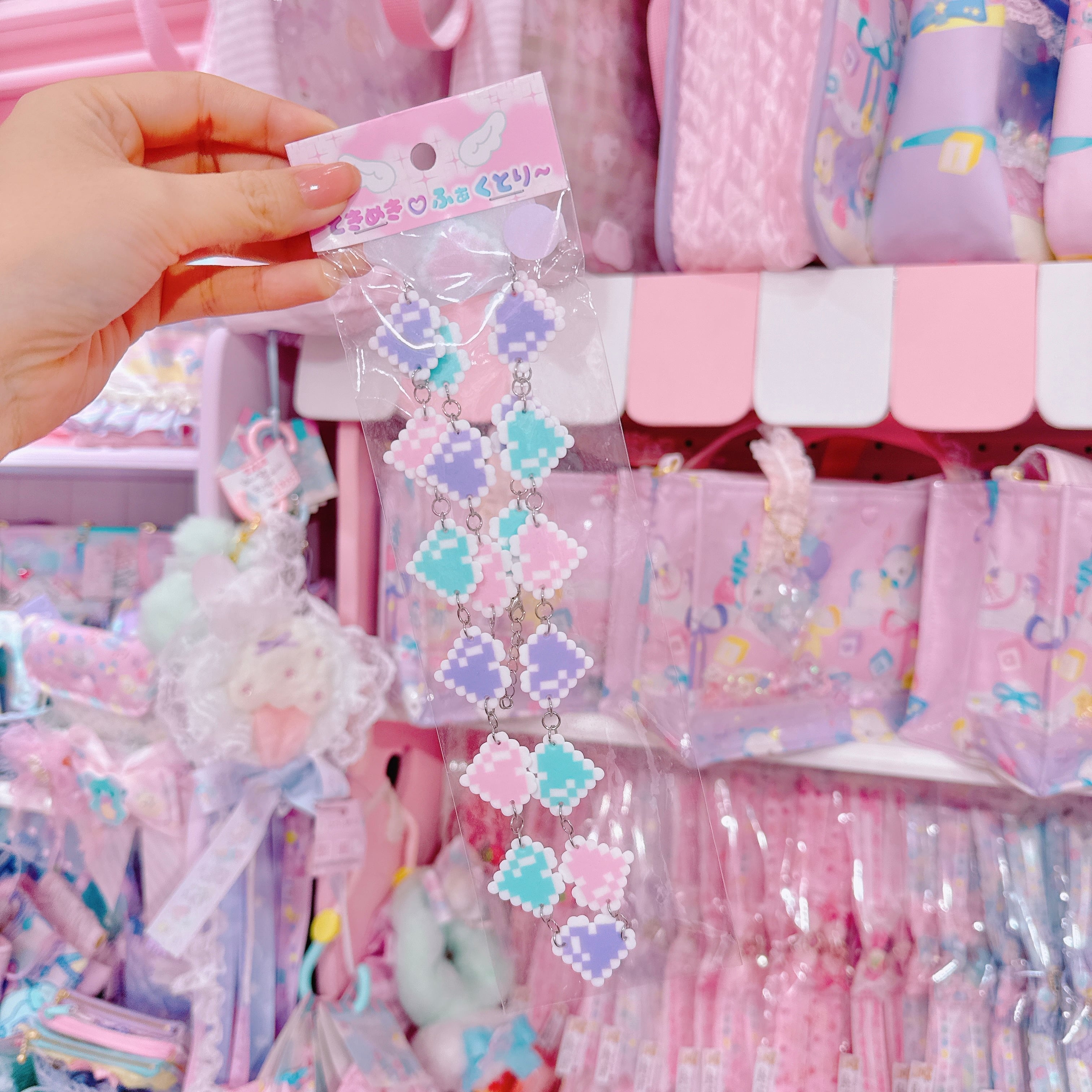 【R1】11-63ハートいっぱいネックレス