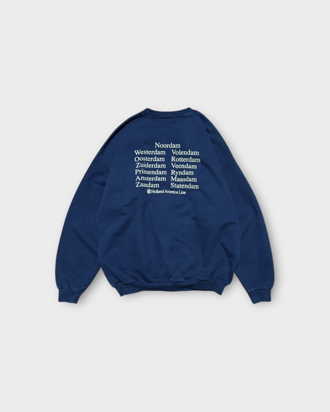 【VINTAGE】1990’s “TECHSTYLES” Back Print Sweatshirt