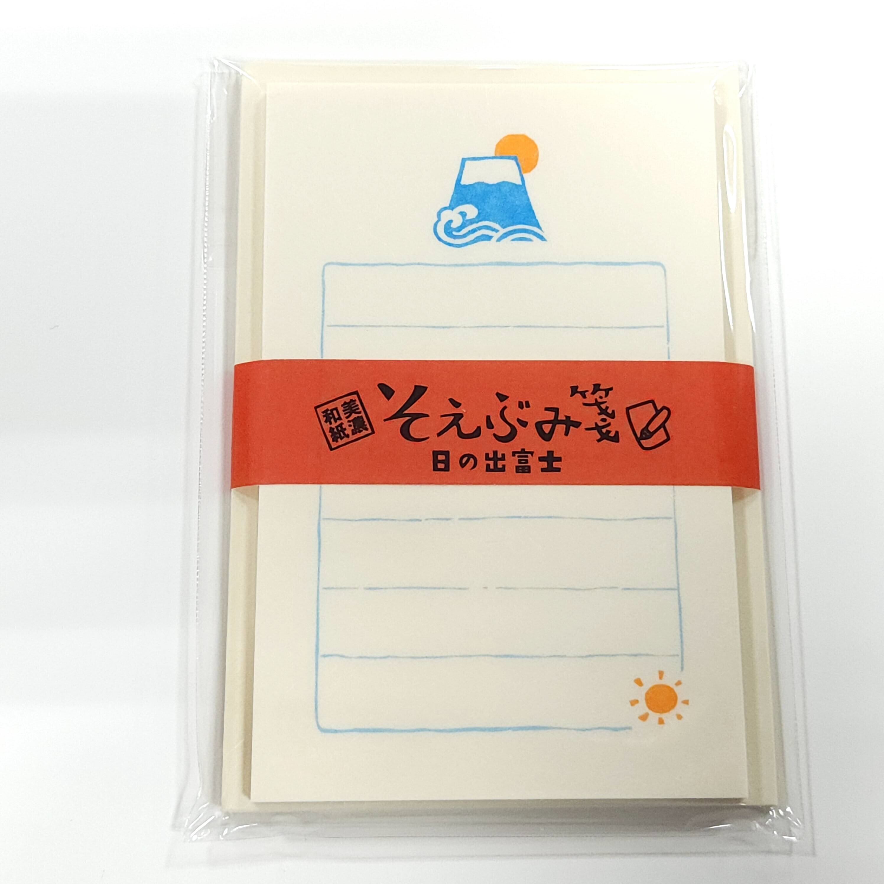 古川紙工】そえぶみ箋 富士山 | Conte' | コンテオンラインショップ