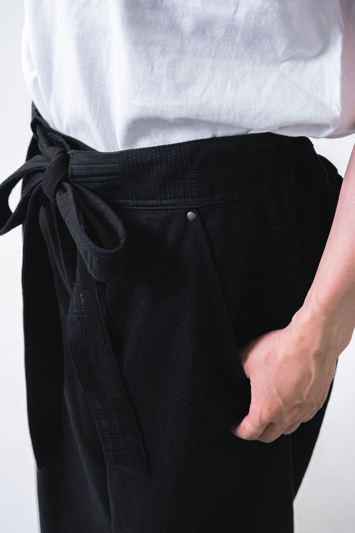 受注生産｜数量限定】ブラックデニム袴｜BLACK DENIM HAKAMA｜日常に和