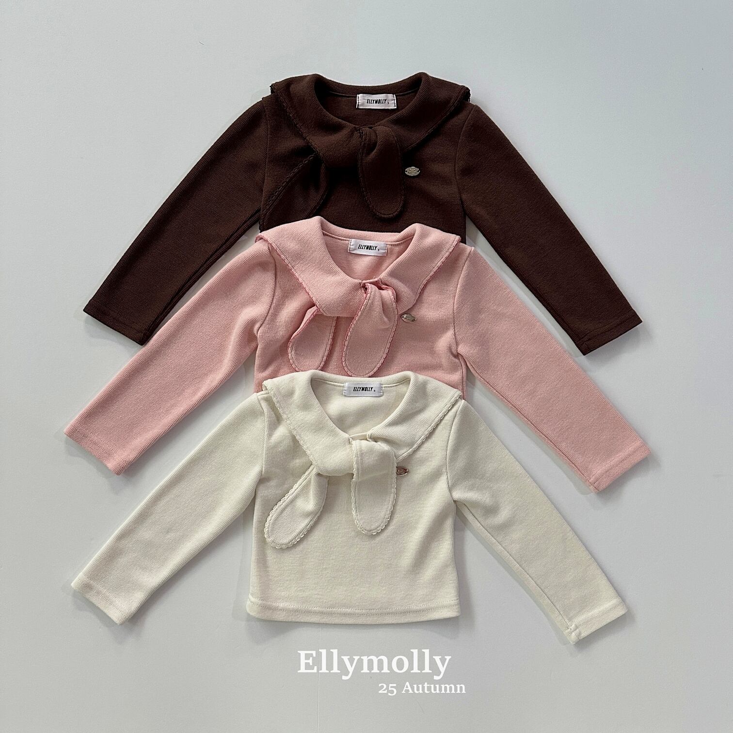 «Sold out»«ジュニアサイズあり»«elly molly» セーラートップス 3colors