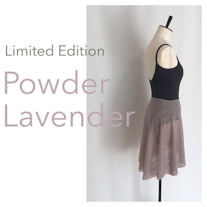 ◆Limited Edition・Minimalist Ballet Skirt "Powder Lavender" (限定カラー：パウダーラベンダー)