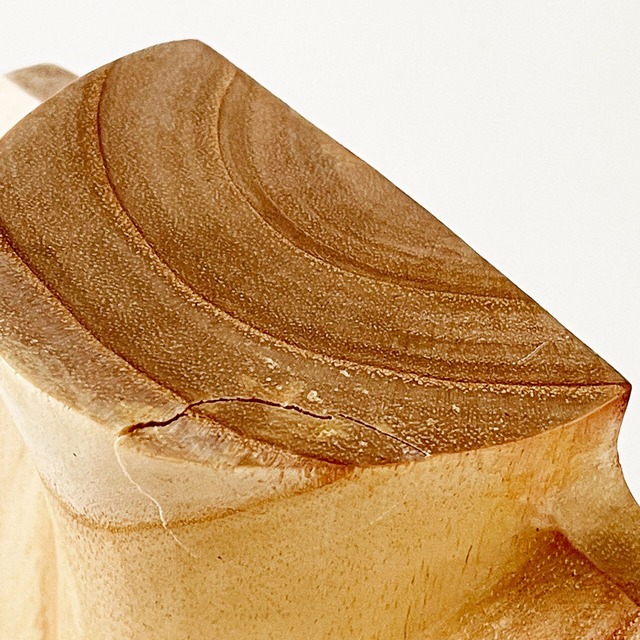 【OUTLET】木製ネックレススタンド・リングスタンド付（ナチュラル）B　ネックレストルソー