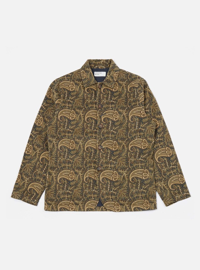 【Universal Works.】Bakers Chore Jacket / Navy Paisley Cord ユニバーサルワークス