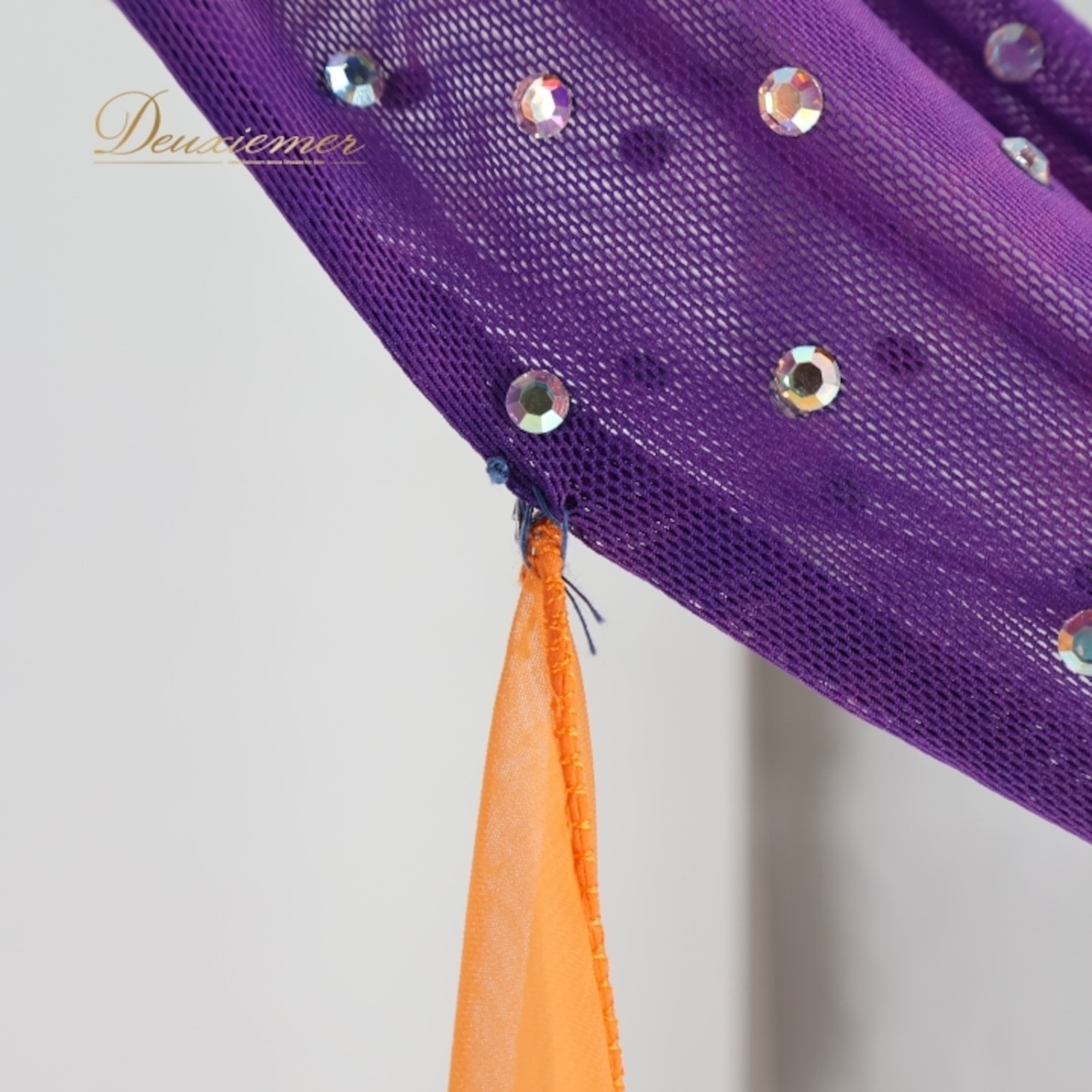 社交ダンス 衣装 スタンダードドレス ワンピース ドレス スタンダード 紫 フロート レース デモ 競技 ダンス パーティ 発表会 パープル系 エレガント 上品 おしゃれ フェミニン ステージ衣装 パーティー用 ダンスパフォーマンス