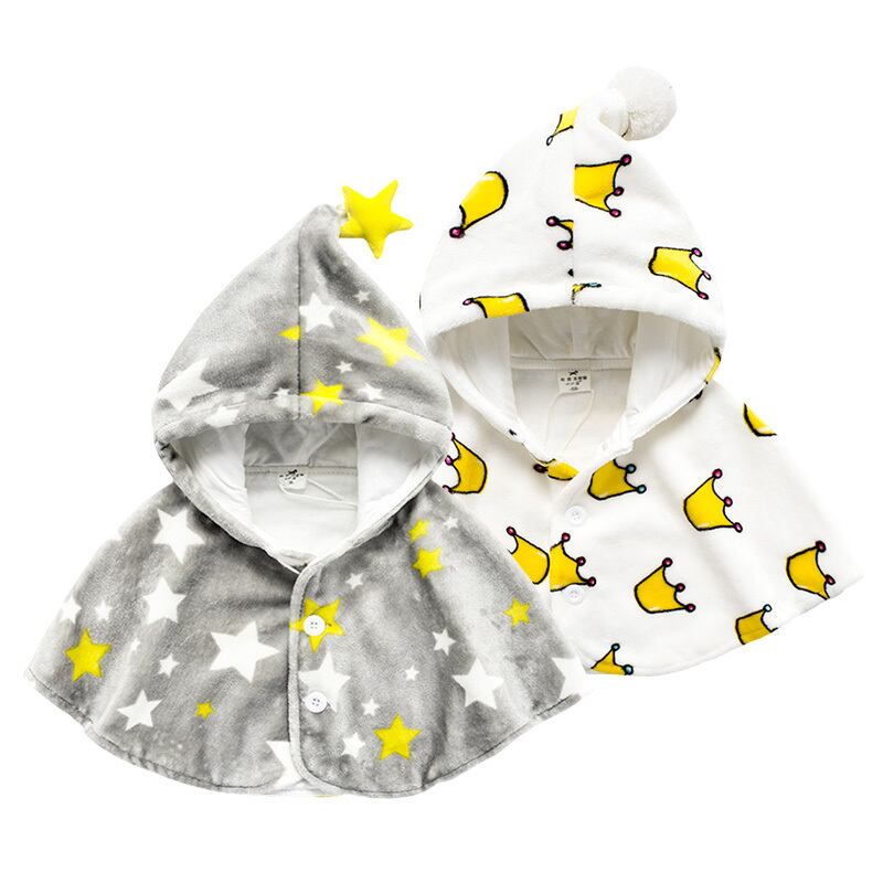 ポリ0.1赤ちゃんマント子供ショール春と秋の女性の新生児防風肥厚男性マント/マント1つの行 Duduベイビー27056848061