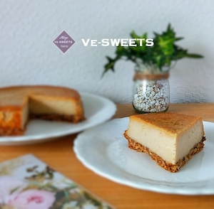 ヴィーガン ベイクドチーズケーキ(VE-BAKED CHEESE CAKE)のレシピ
