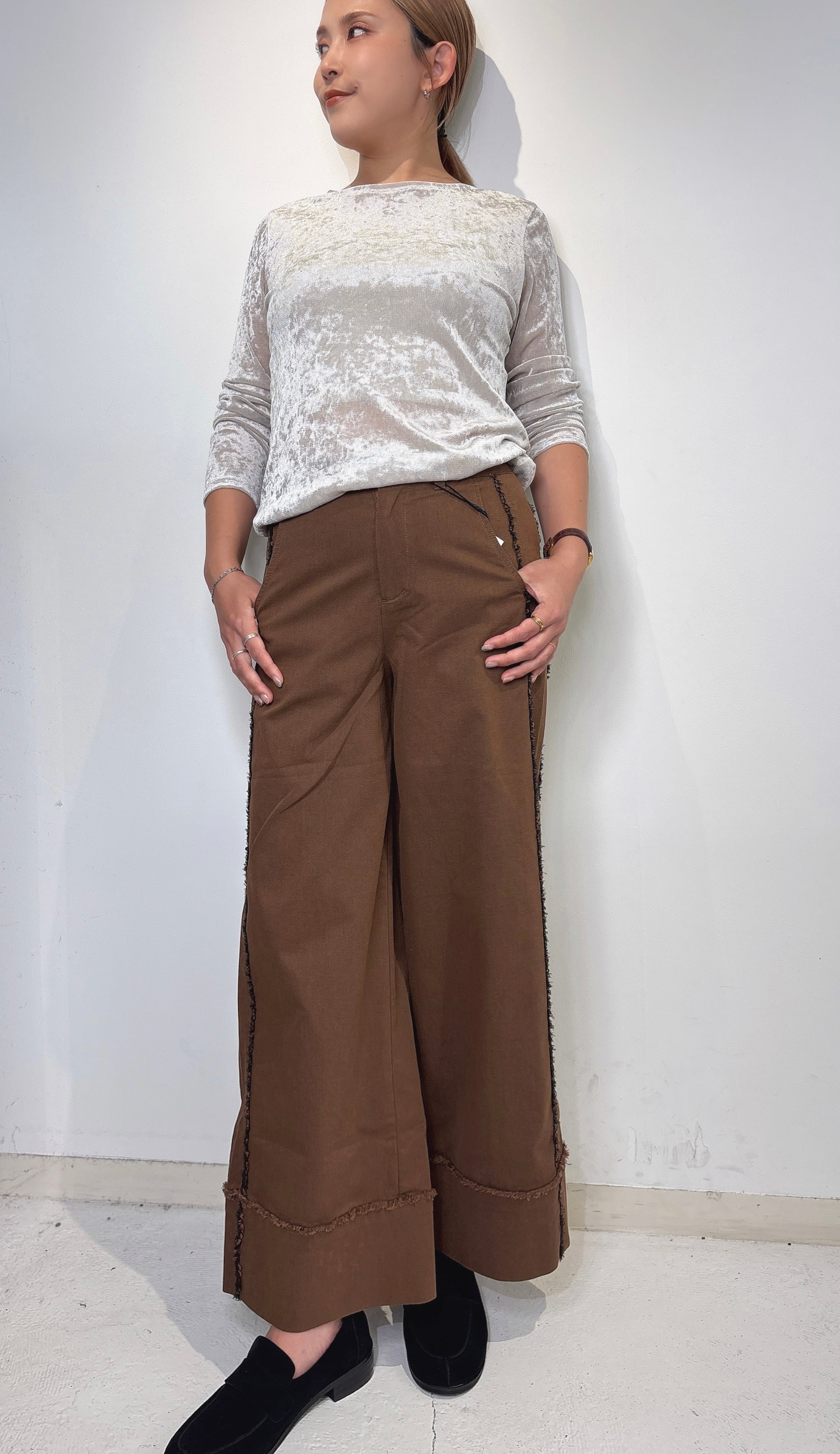BISOWN]WIDE CHINO | PAY ID