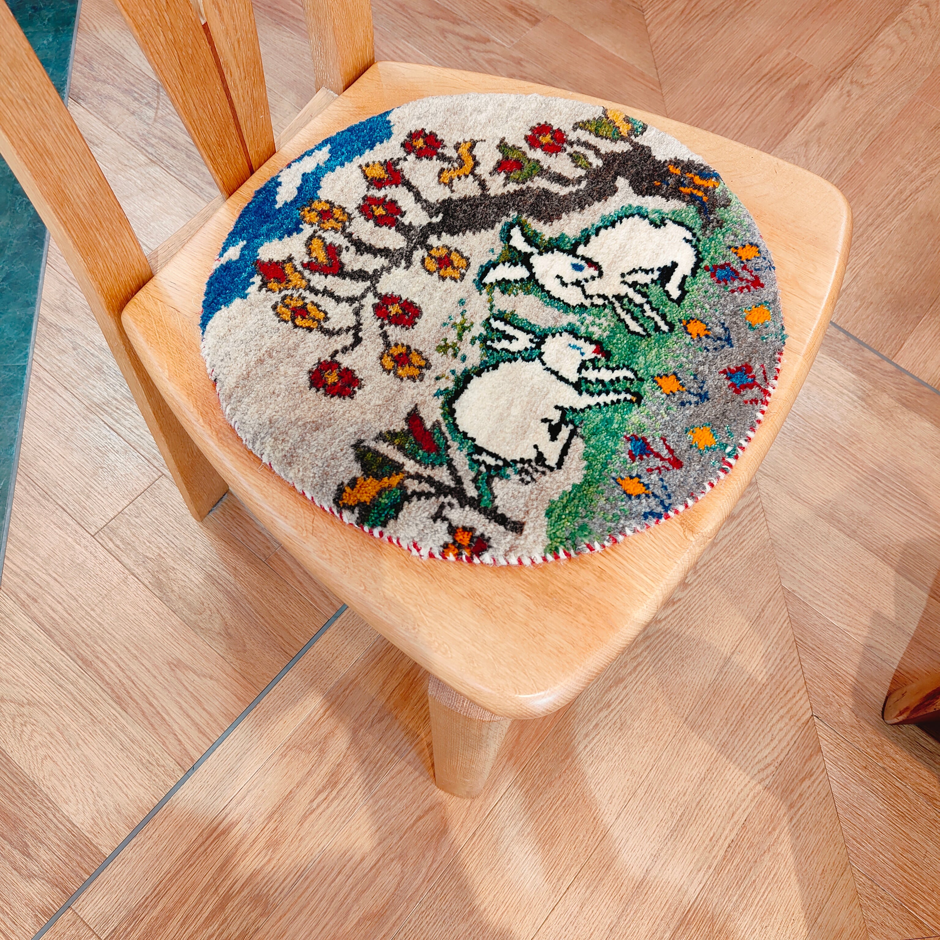 ギャッベ / Gabbeh 直径38cm | Sena Collection