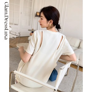 バックスラッシュオープン カットソーワンピース/3color_W732