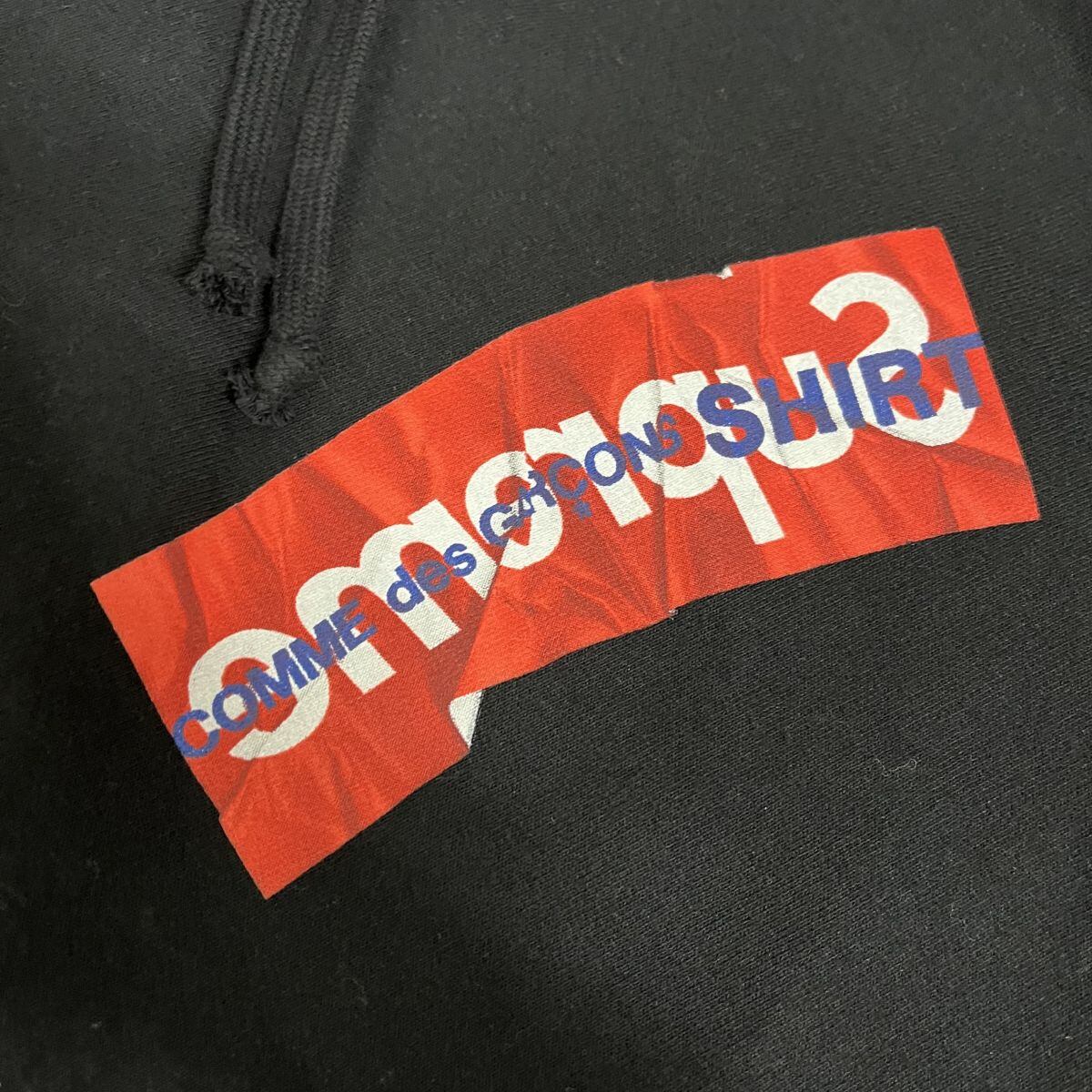 supreme コムデギャルソン パーカー Sトップス