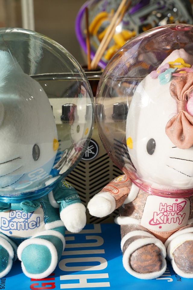 1999 サンリオ × マクドナルド Hello Kitty（ハローキティ）& Dear Daniel（ディアダニエル） SPACE MILLENNIUM WEDDING ペアぬいぐるみ【未使用級・レア】