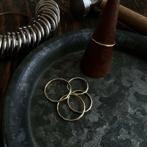 【 face 】1.2mm brass ring /accessory