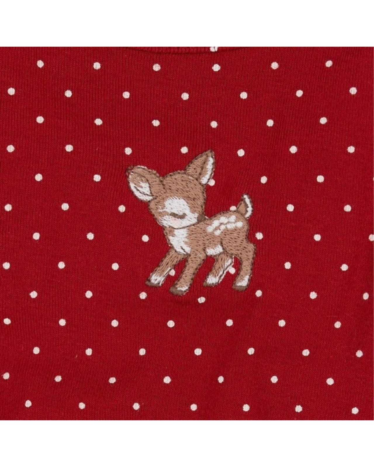 【予約】[ thesallyslaw ] Chloe Puff Romper｜Wine Dot - 15