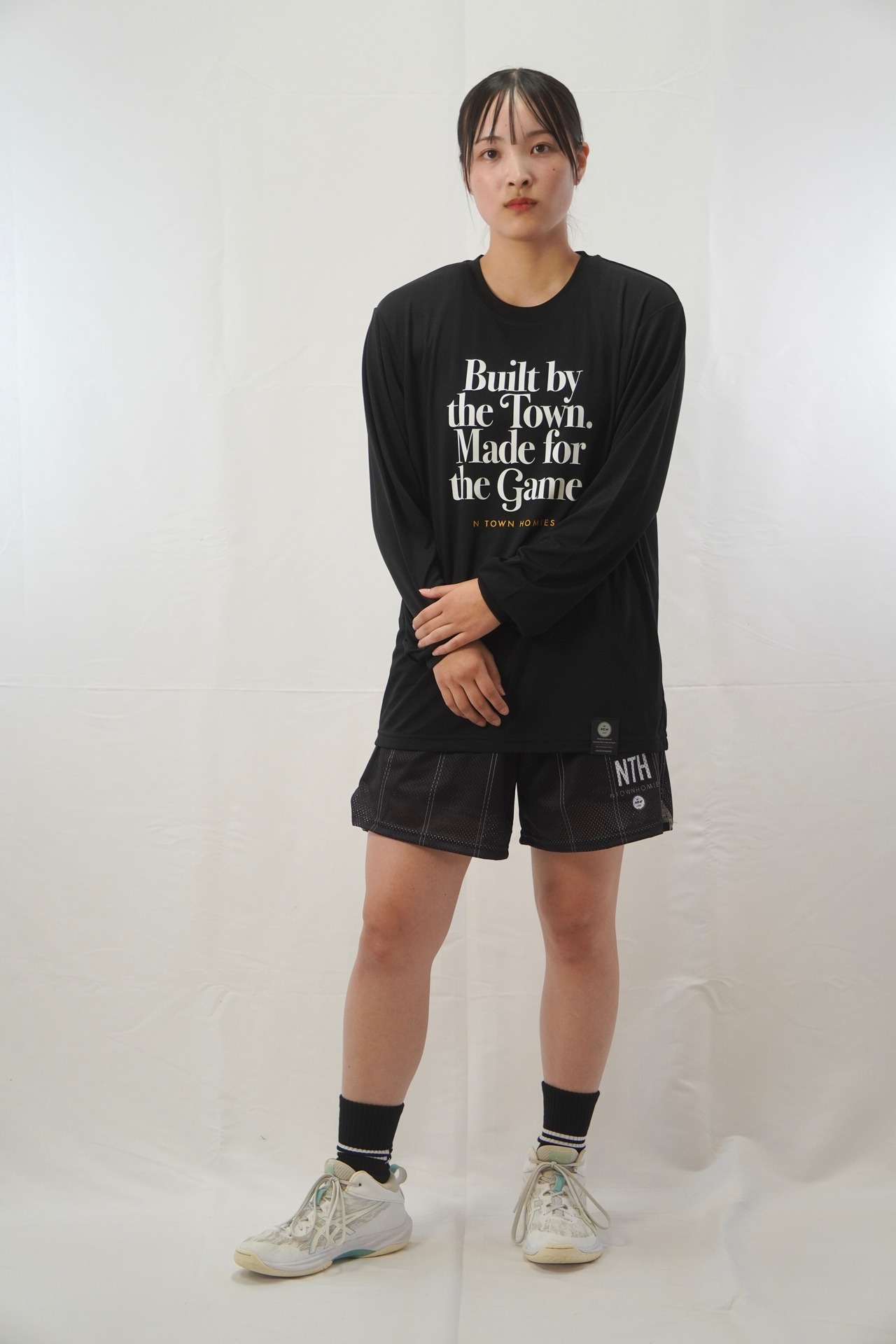 TOWN BUILT L/S TEE color Black - 14