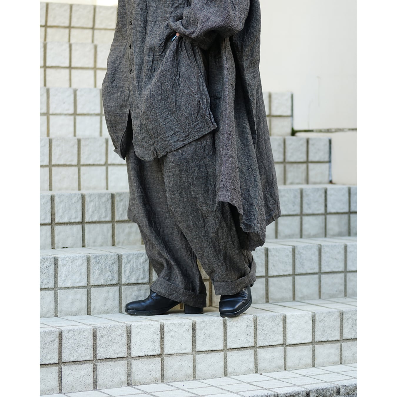 KLASICA] (クラシカ) 26S-TRS-F50 Snow-camo style String Big Pants