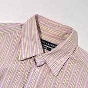 Ralph Lauren ラルフローレン SLIM FIT ストライプ 長袖シャツ 2/マルチ レディース