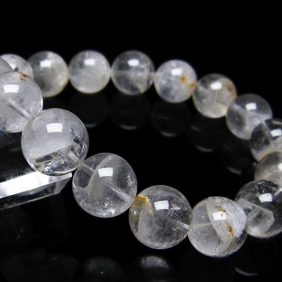 ファーデンクォーツ 水晶 ブレスレット 12mm 一点物 おまかせ便 111-22482