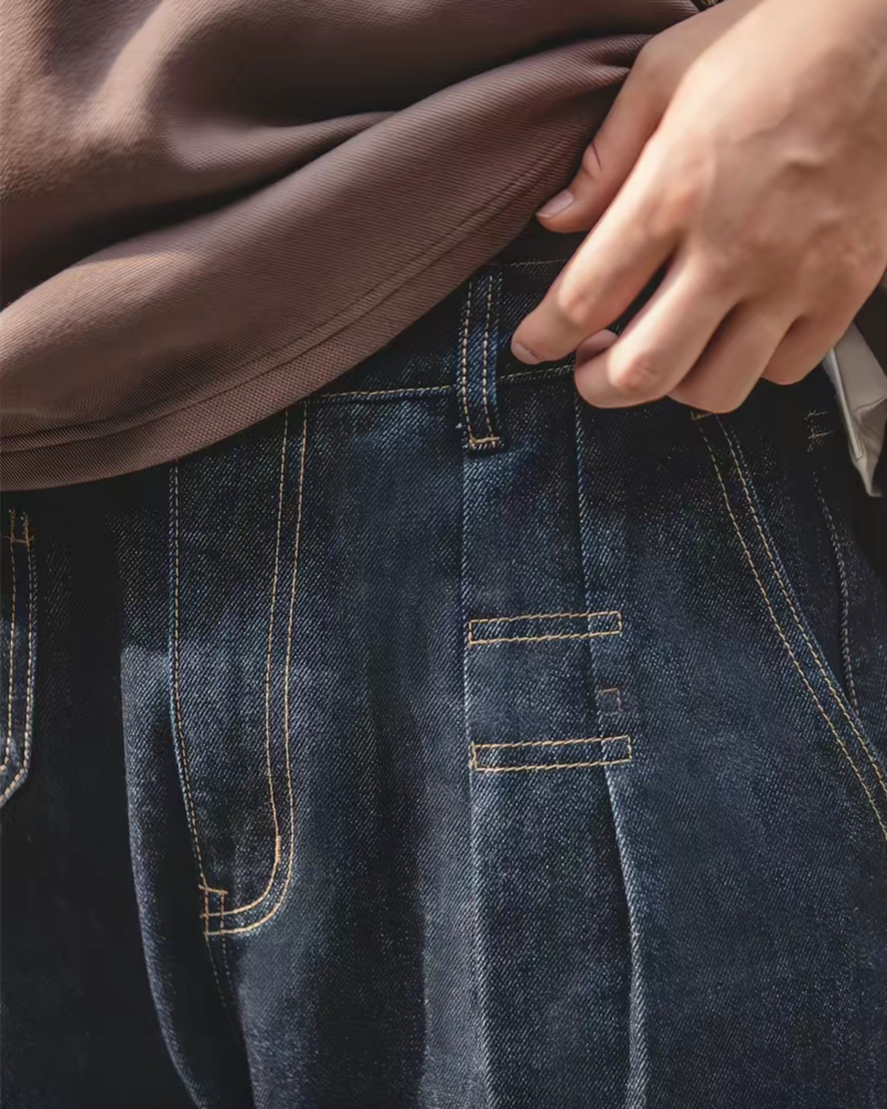Vintage Denim Harem Pants  K0326