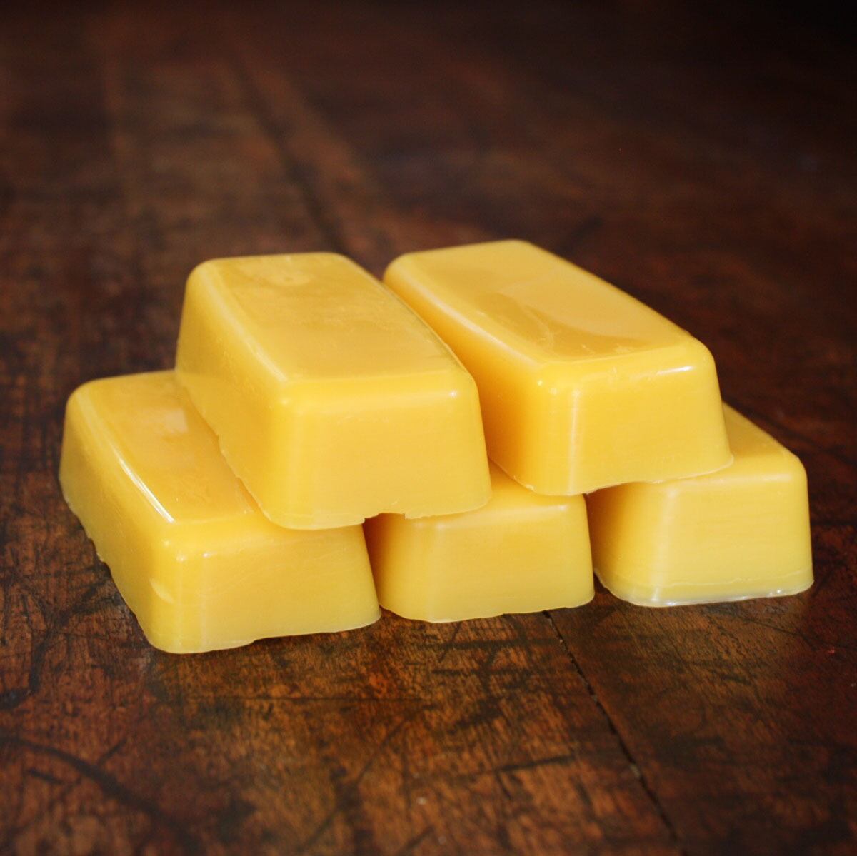 BW-N500B 蜜ろうN薄色ブロック 100g×5本 (クラフト用・微細濾過済み・国産)