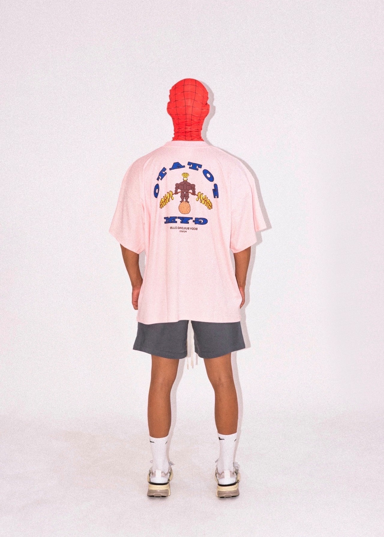 ポテトジムTシャツ ピンク