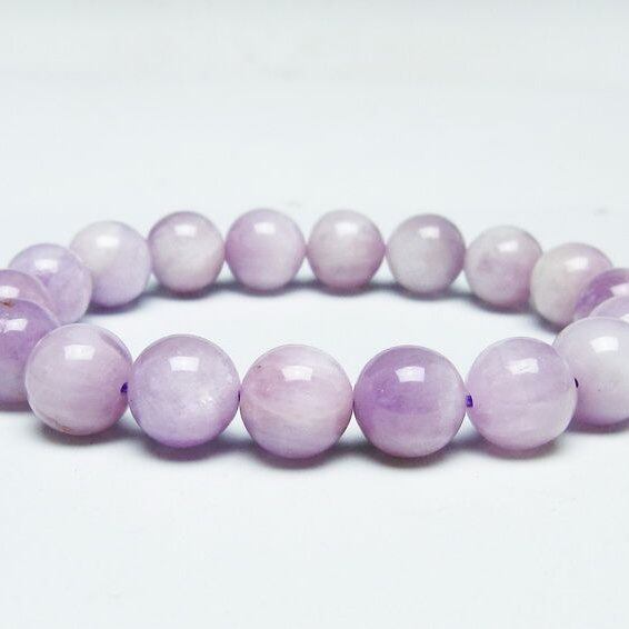 クンツァイト ブレスレット 11mm ミルキークンツァイト ブレス 一点物 メール便可 [M便 1/10] 111-46409