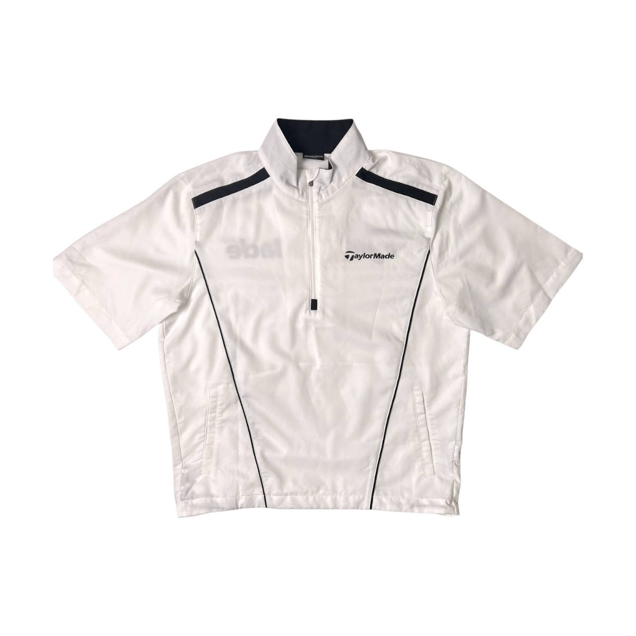 TaylorMade テーラーメイド ハーフジップ プルオーバー ウインドブレーカーM/ホワイト/ゴルフ