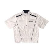 TaylorMade テーラーメイド ハーフジップ プルオーバー ウインドブレーカーM/ホワイト/ゴルフ