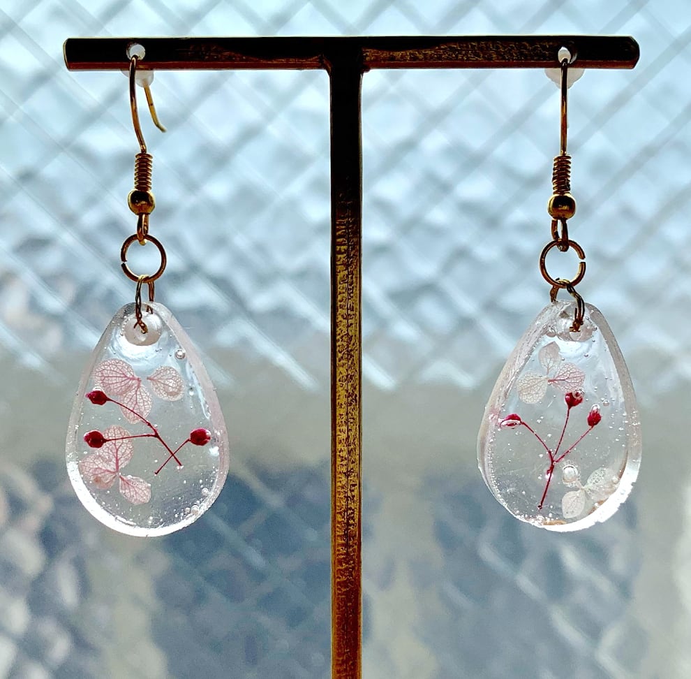 フラワーピアス