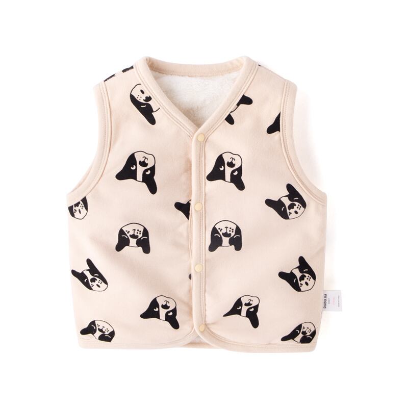 ベビーベスト秋冬子供用アウターウェアベストベビーコットンチョッキ Duduベイビー91642086099