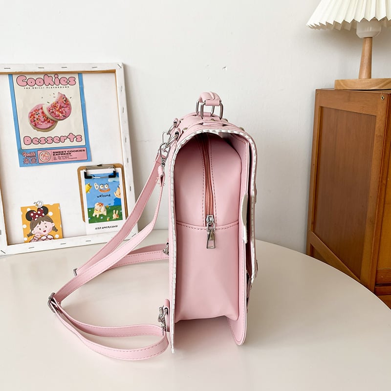 動画あり♡ 全4カラー 天使の羽付き♪クロス2wayバッグ bag29 | ゆめ